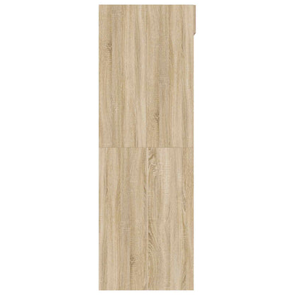 vidaXL Wash Machine Cabinet Sonoma 67.5 x 68 x 200 cm Engineered wood