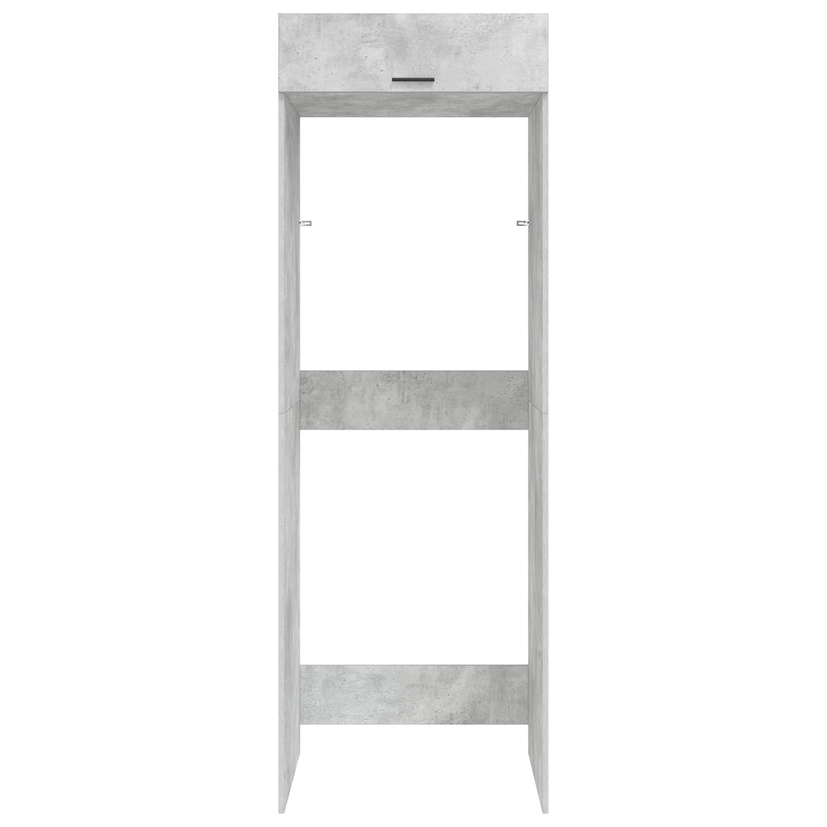 vidaXL Wash Machine Cabinet Concrete Grey 67.5 x 68 x 200 cm