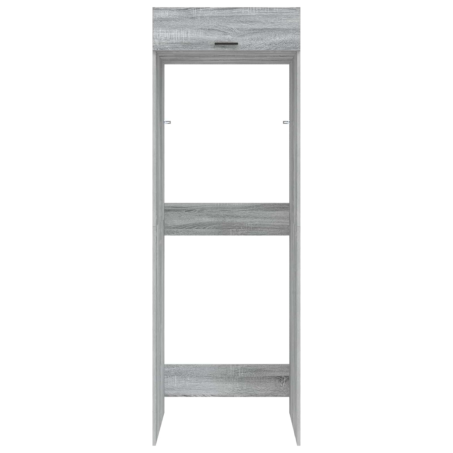 vidaXL Wash Machine Cabinet with Door Grey Sonoma 67.5 x 68 x 200 cm