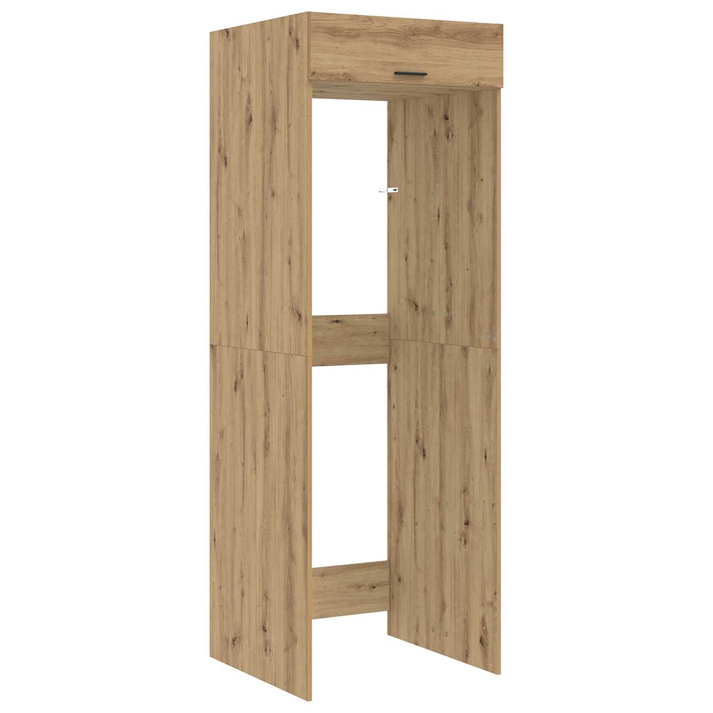 vidaXL Wash Machine Cabinet with Door Artisan Oak 67.5 x 68 x 200 cm