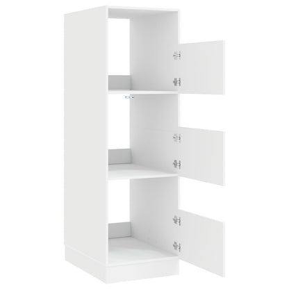 vidaXL Laundry Cabinet White 50 x 68 x 162 cm Engineered wood