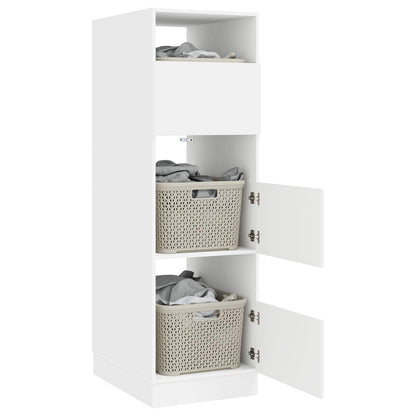 vidaXL Laundry Cabinet White 50 x 68 x 162 cm Engineered wood