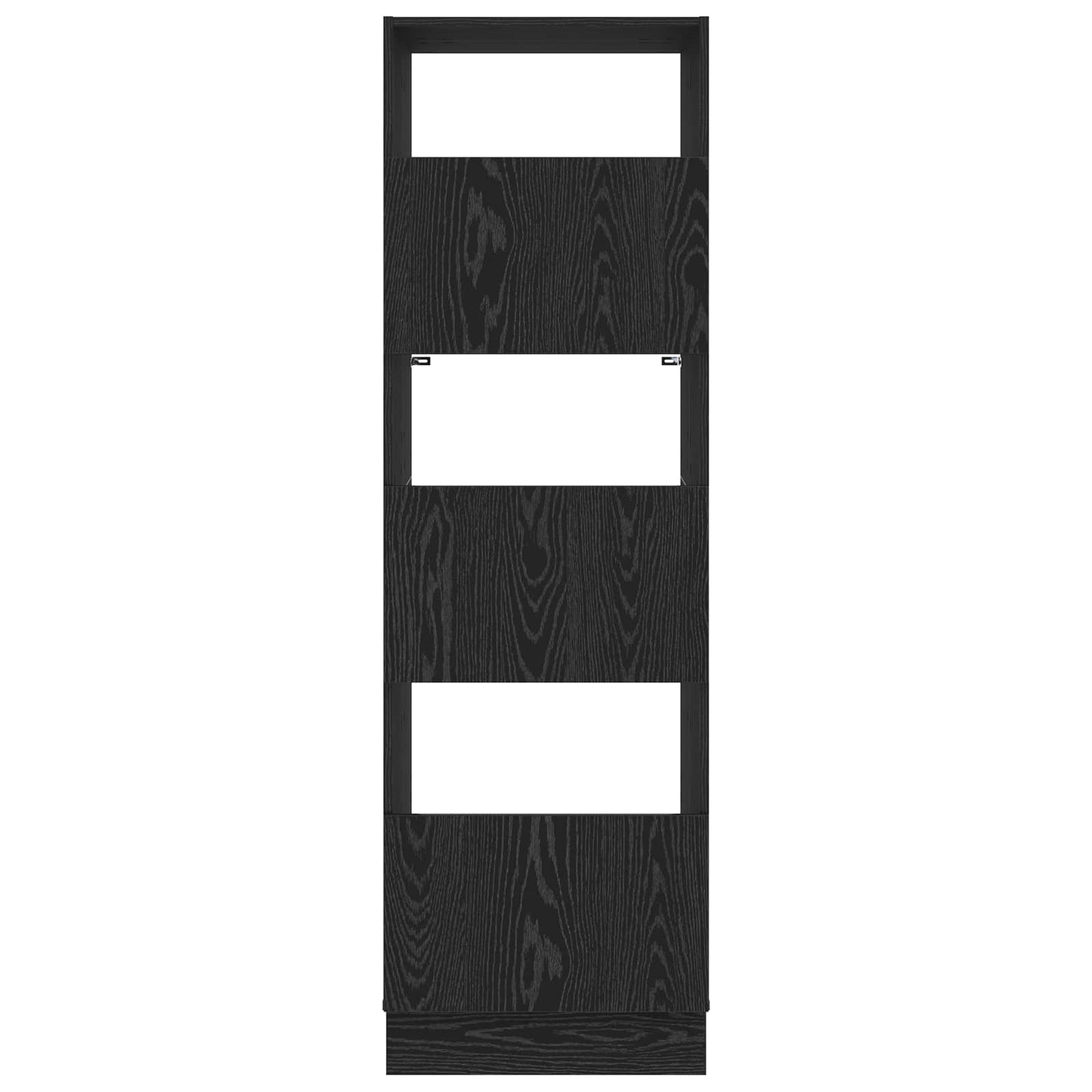 vidaXL Laundry Cabinet Black Oak 50 x 68 x 162 cm Engineered wood