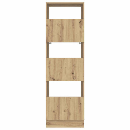 vidaXL Laundry Cabinet Artisan Oak 50 x 68 x 162 cm Engineered wood