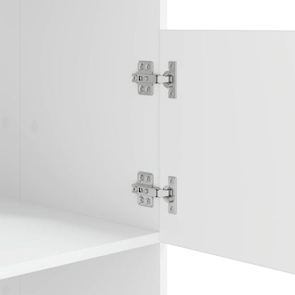 vidaXL Laundry Cabinet White 50 x 68 x 102 cm Engineered wood