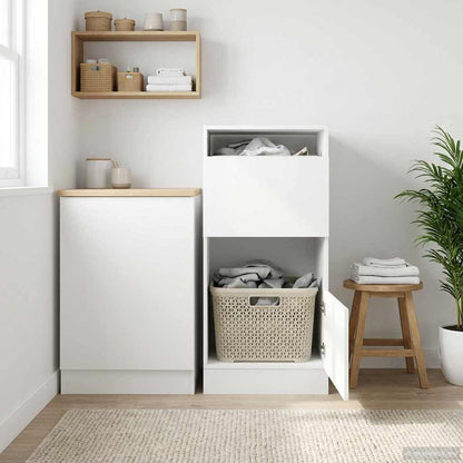 vidaXL Laundry Cabinet White 50 x 68 x 102 cm Engineered wood