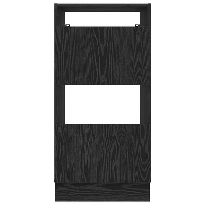 vidaXL Laundry Cabinet Black Oak 50 x 68 x 102 cm Engineered wood