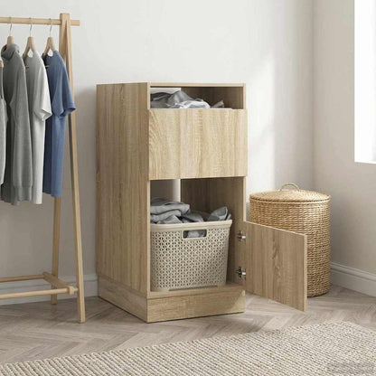 vidaXL Laundry Cabinet Sonoma 50 x 68 x 102 cm Engineered wood