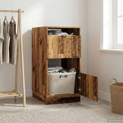 vidaXL Laundry Cabinet Old Wood 50 x 68 x 102 cm Engineered wood