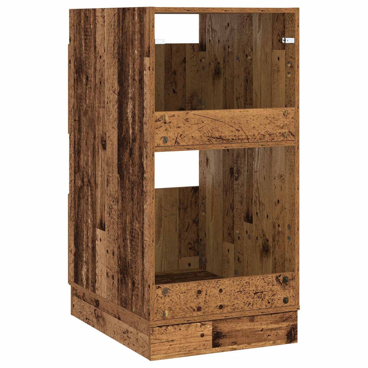 vidaXL Laundry Cabinet Old Wood 50 x 68 x 102 cm Engineered wood