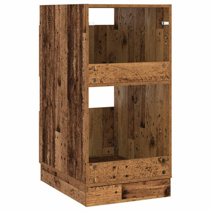 vidaXL Laundry Cabinet Old Wood 50 x 68 x 102 cm Engineered wood