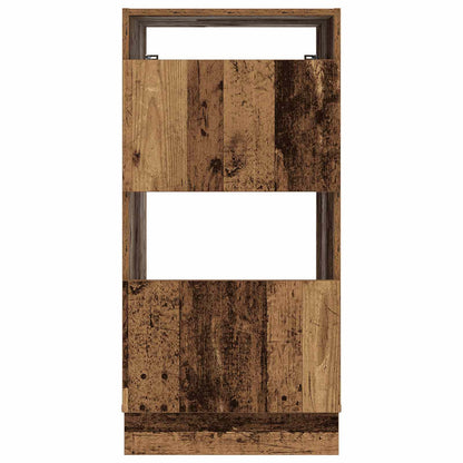vidaXL Laundry Cabinet Old Wood 50 x 68 x 102 cm Engineered wood