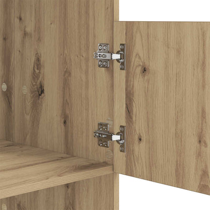 vidaXL Laundry Cabinet Artisan Oak 50 x 68 x 102 cm Engineered wood