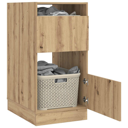 vidaXL Laundry Cabinet Artisan Oak 50 x 68 x 102 cm Engineered wood