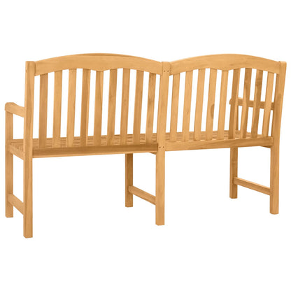 vidaXL Handcarved Rose Bench 179.5 x 61 x 90 cm Solid Teak Wood