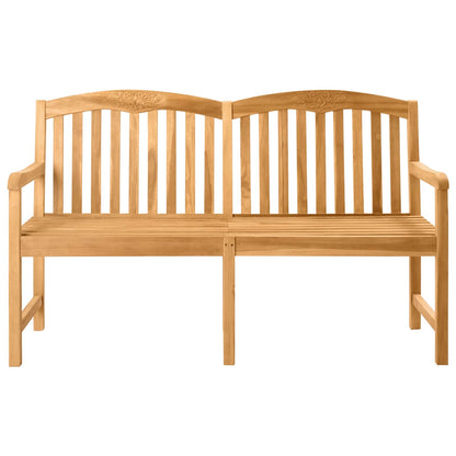 vidaXL Handcarved Rose Bench 179.5 x 61 x 90 cm Solid Teak Wood