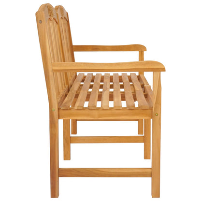 vidaXL Handcarved Rose Bench 150.5 x 60 x 95 cm Solid Teak Wood