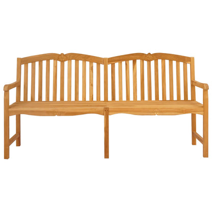 vidaXL Handcarved Rose Bench Natural 180.5 x 60 x 96 cm