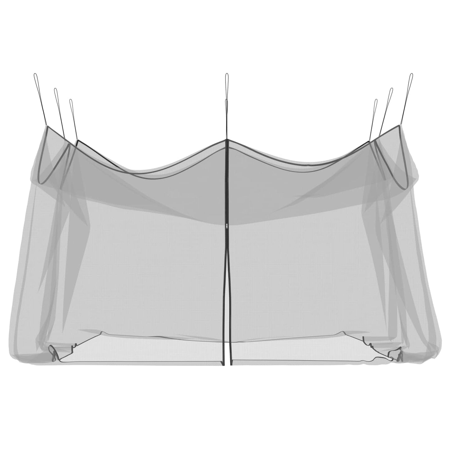 vidaXL Garden Mosquito Net 156 Mesh Black 3 x 4.5 x 2.5 m Polyester