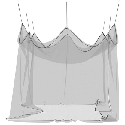 vidaXL Garden Mosquito Net 156 Mesh Black 3 x 4.5 x 2.5 m Polyester