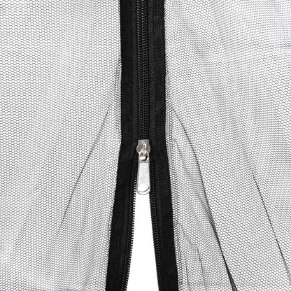 vidaXL Garden Mosquito Net 156 Mesh Black 3 x 6 x 2.5 m Polyester