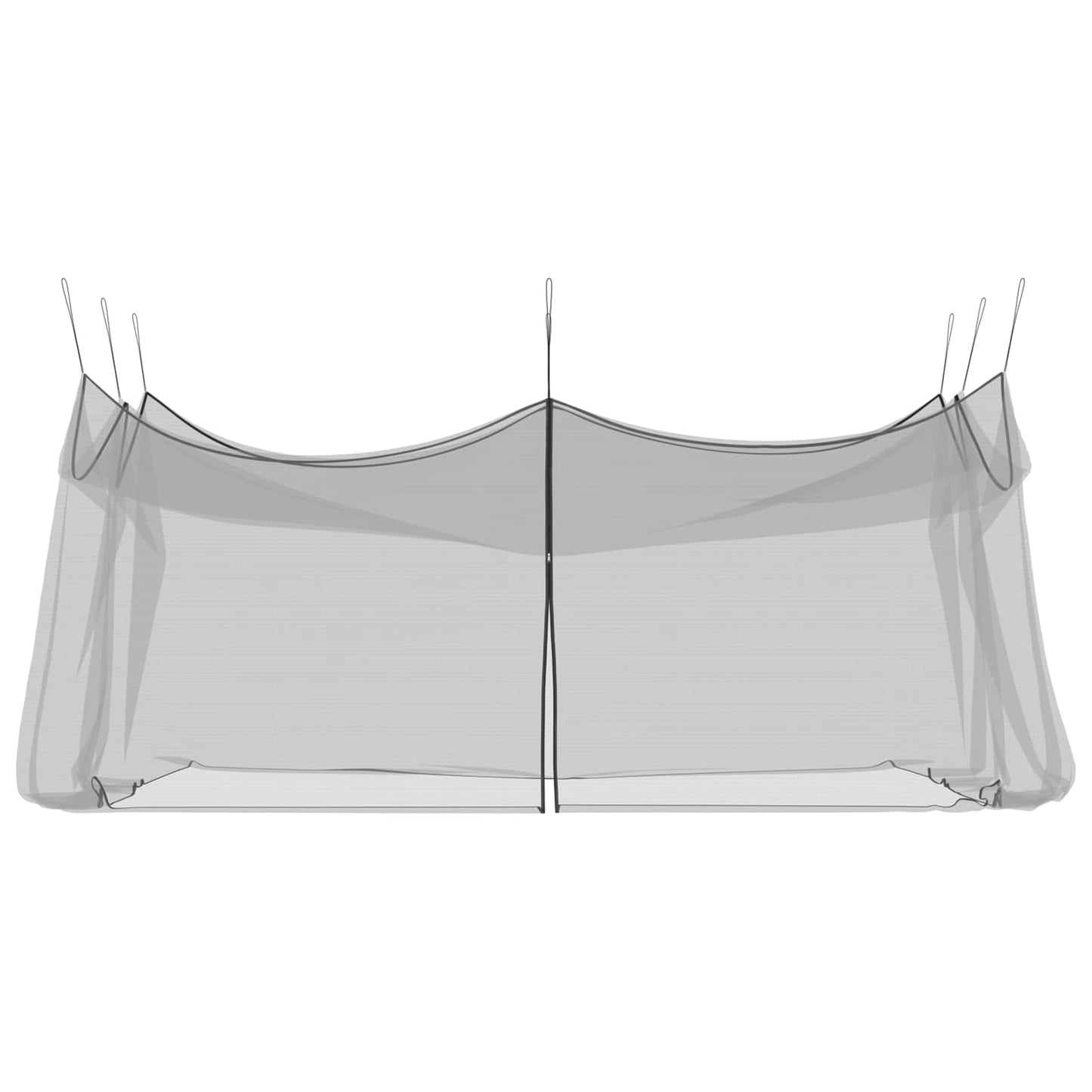 vidaXL Garden Mosquito Net 156 Mesh Black 3 x 6 x 2.5 m Polyester