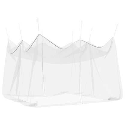 vidaXL Garden Mosquito Net 156 Mesh White 4 x 4 x 2.5 m Polyester