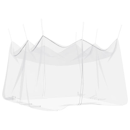vidaXL Garden Mosquito Net 156 Mesh White 4 x 4 x 2.5 m Polyester