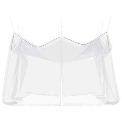 vidaXL Garden Mosquito Net 156 Mesh White 4 x 4 x 2.5 m Polyester