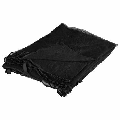 vidaXL Mosquito Net for Gazebo 220 mesh Black 3.6 x 3 x 2 m Polyester