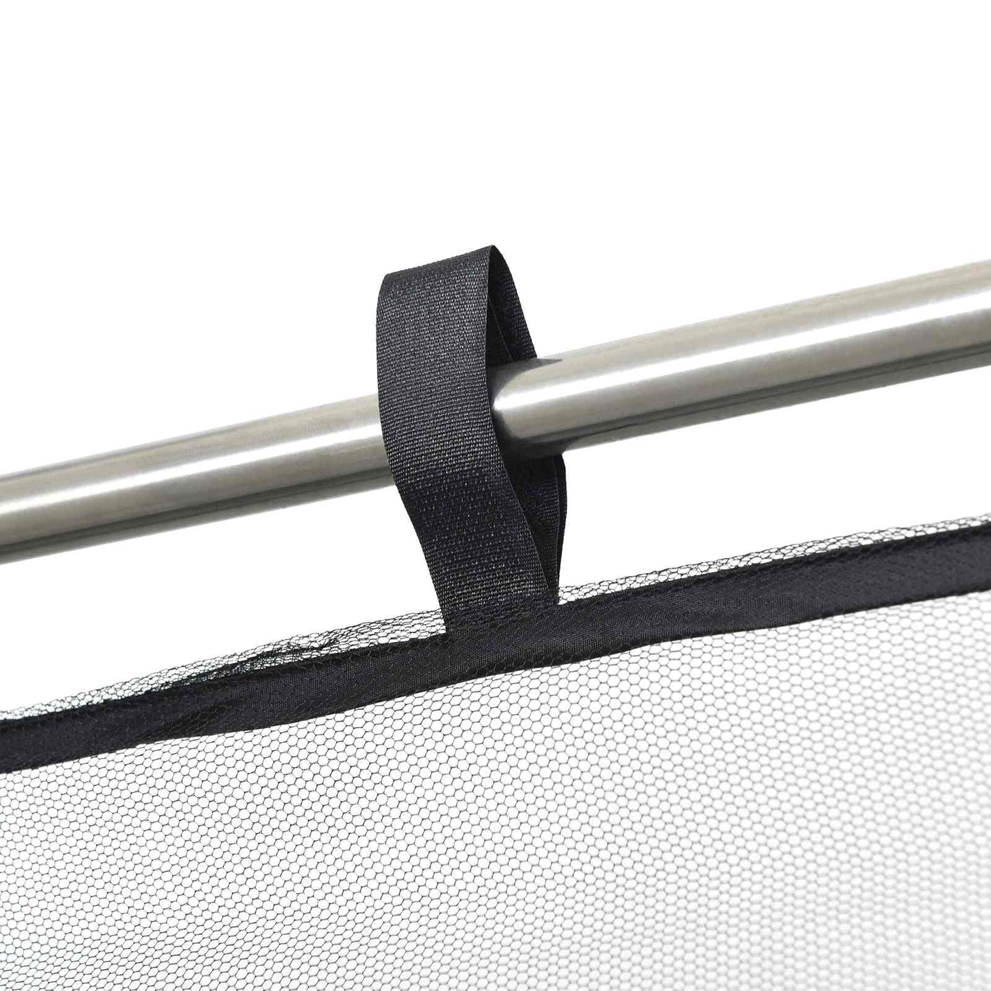 vidaXL Mosquito Net for Gazebo 220 mesh Black 3.6 x 3.6 x 2 m