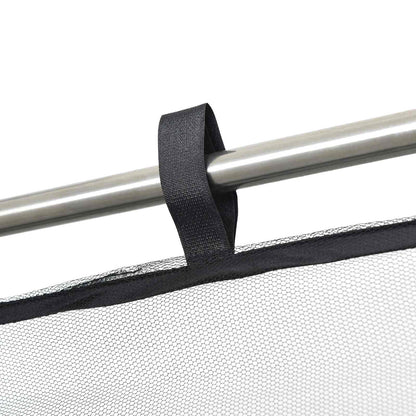 vidaXL Mosquito Net for Gazebo 220 mesh Black 3.6 x 3.6 x 2 m
