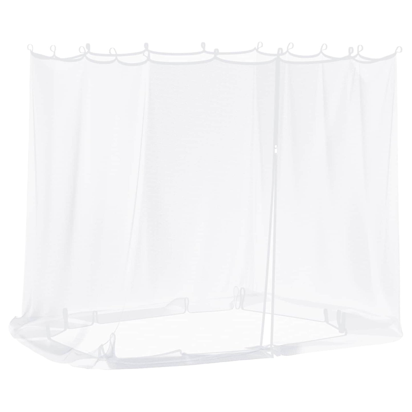 vidaXL Mosquito Net for Gazebo 220 mesh White 2 x 2 x 2 m Polyester