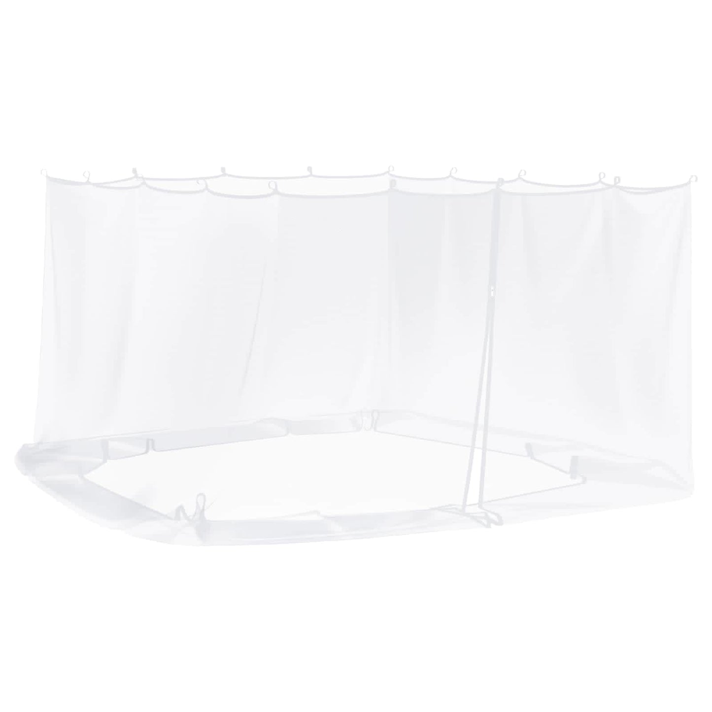 vidaXL Mosquito Net for Gazebo 220 mesh White 3.6 x 3 x 2 cm Polyester