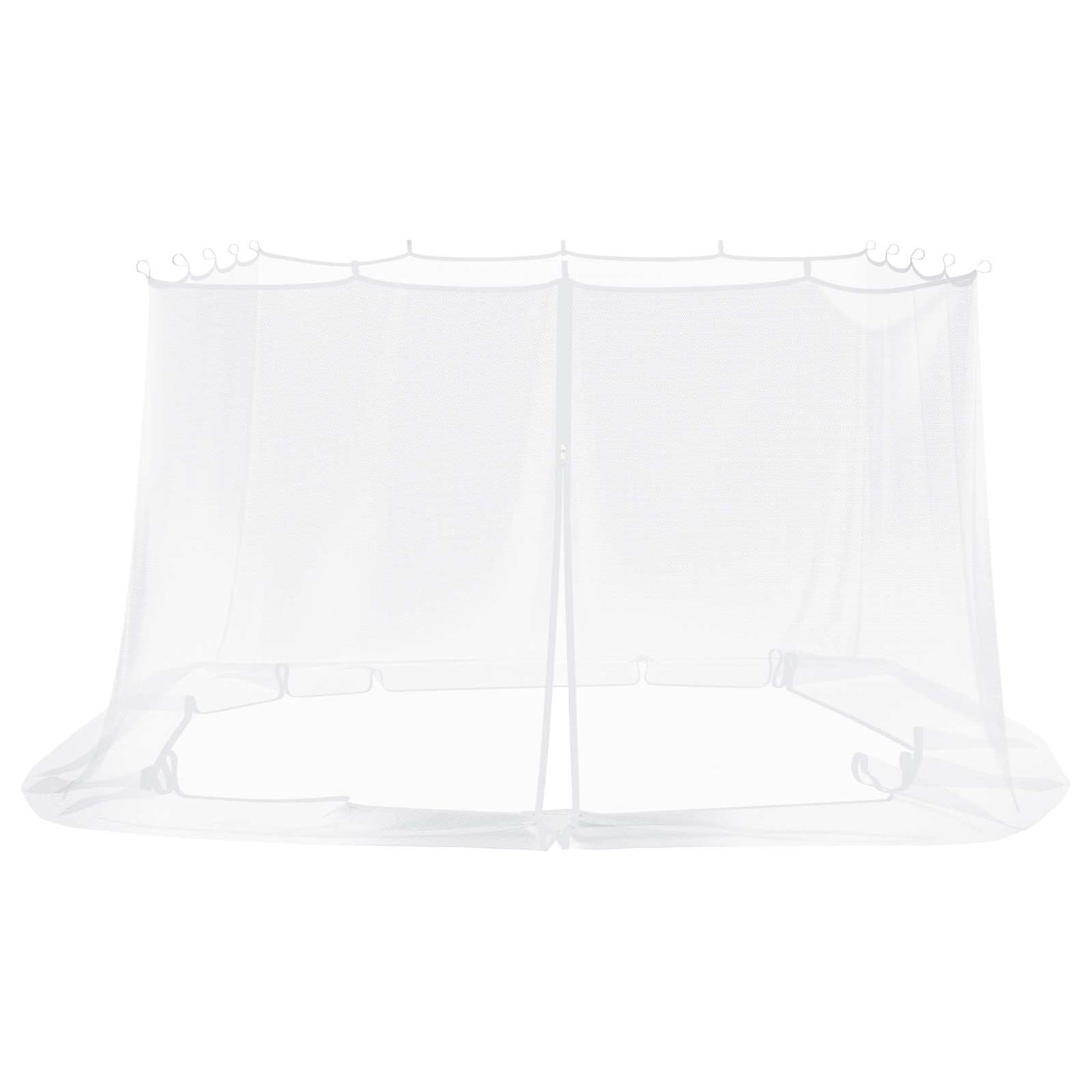 vidaXL Mosquito Net for Gazebo 220 mesh White 3.6 x 3.6 x 2 cm