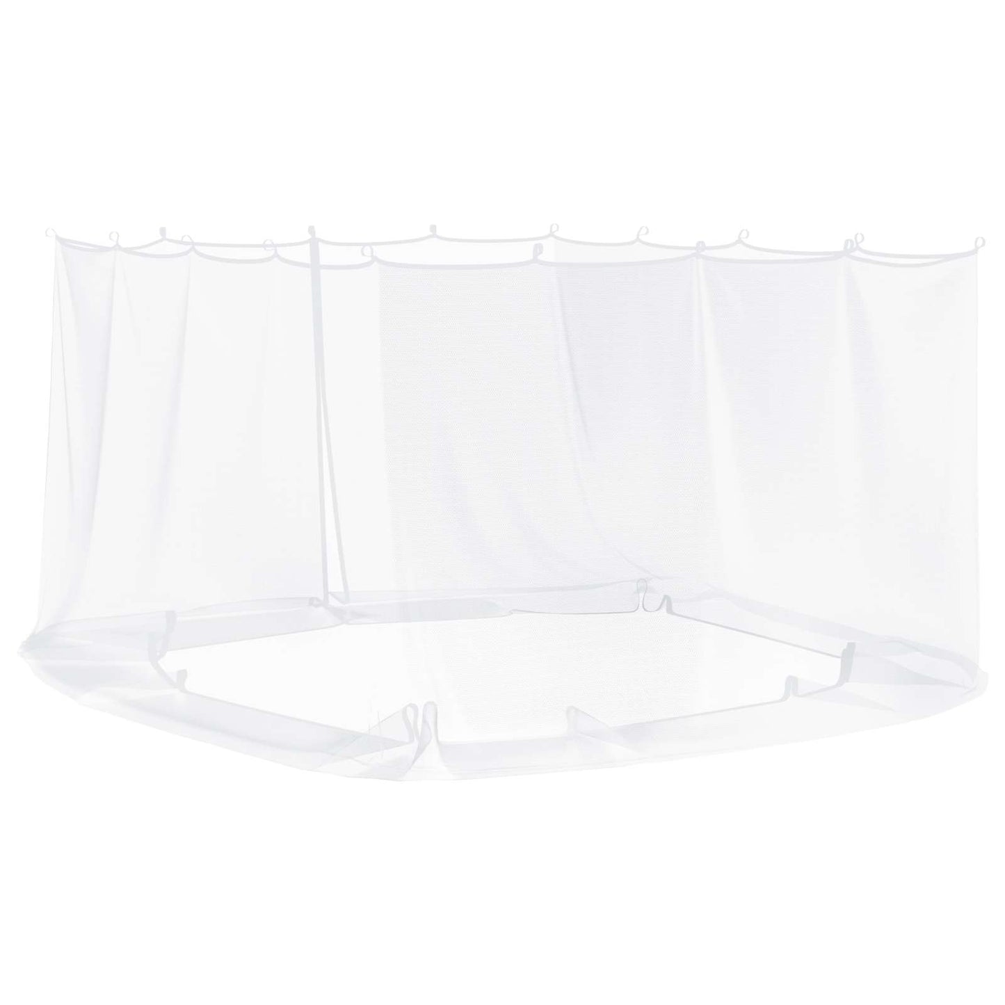 vidaXL Mosquito Net for Gazebo 220 mesh White 4.5 x 3 x 2 m Polyester