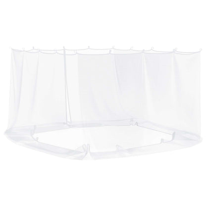 vidaXL Mosquito Net for Gazebo 220 mesh White 4.5 x 3 x 2 m Polyester