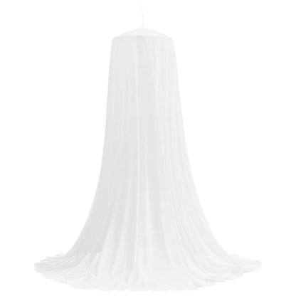 vidaXL Mosquito Net for Bed 3 pcs 156 mesh White Polyester