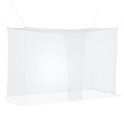 vidaXL Mosquito Net for Bed 156 Mesh 3 pcs White Polyester