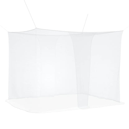 vidaXL Mosquito Net for Bed 156 Mesh 3 pcs White Polyester