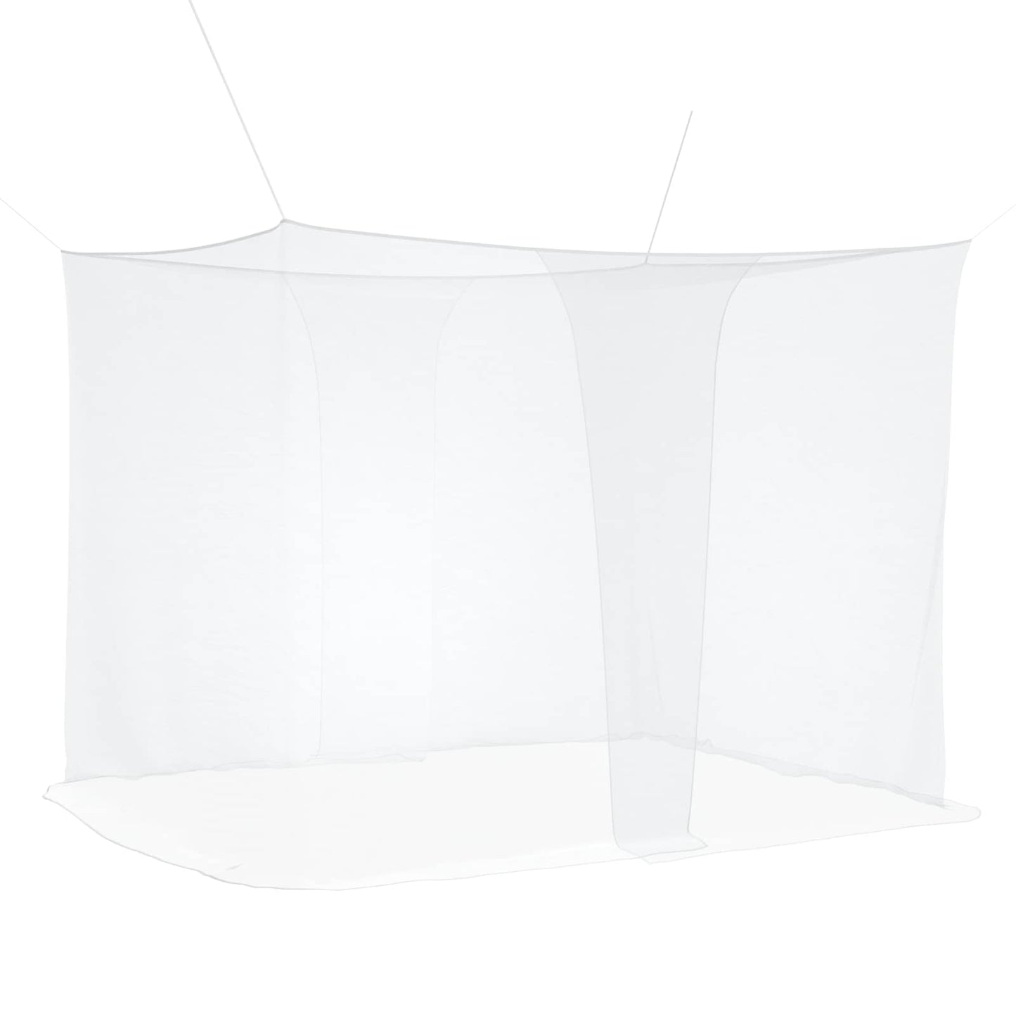vidaXL Mosquito Net for Bed 156 Mesh 3 pcs White Polyester