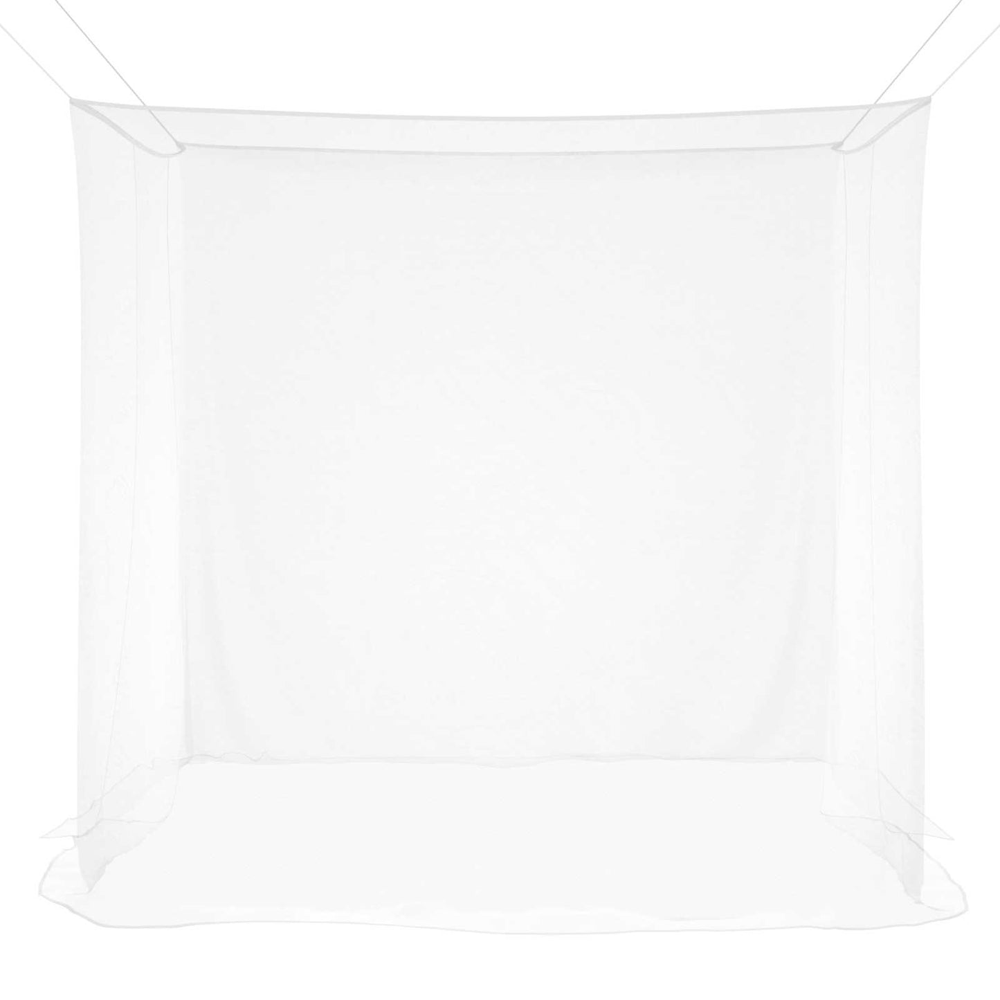 vidaXL Mosquito Net for Bed 156 Mesh 3 pcs White Polyester