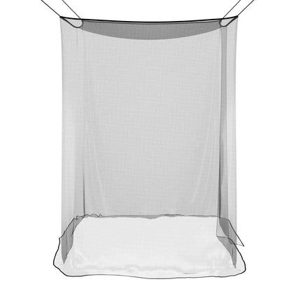 vidaXL Mosquito Net for Bed 156 Mesh Black 220 x 120 x 150 cm