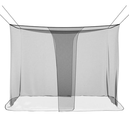 vidaXL Mosquito Net for Bed 156 Mesh Black 220 x 180 x 180 cm