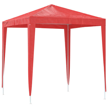 vidaXL Party Tent 200 x 200 x 240 cm Red PE and Steel