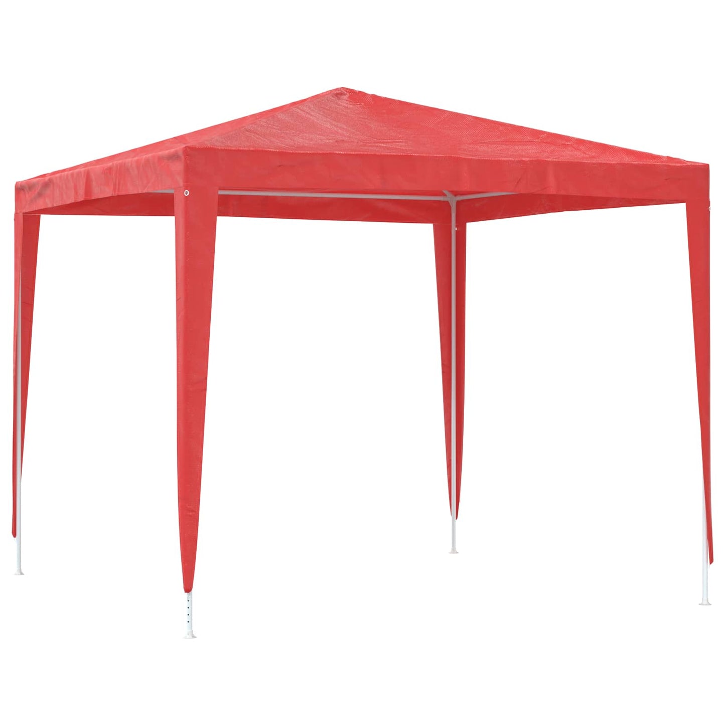 vidaXL Party Tent 250 x 250 x 240 cm Red PE and Steel