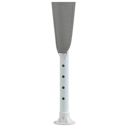 vidaXL Party Tent 250 x 250 x 240 cm Light Grey PE and Steel