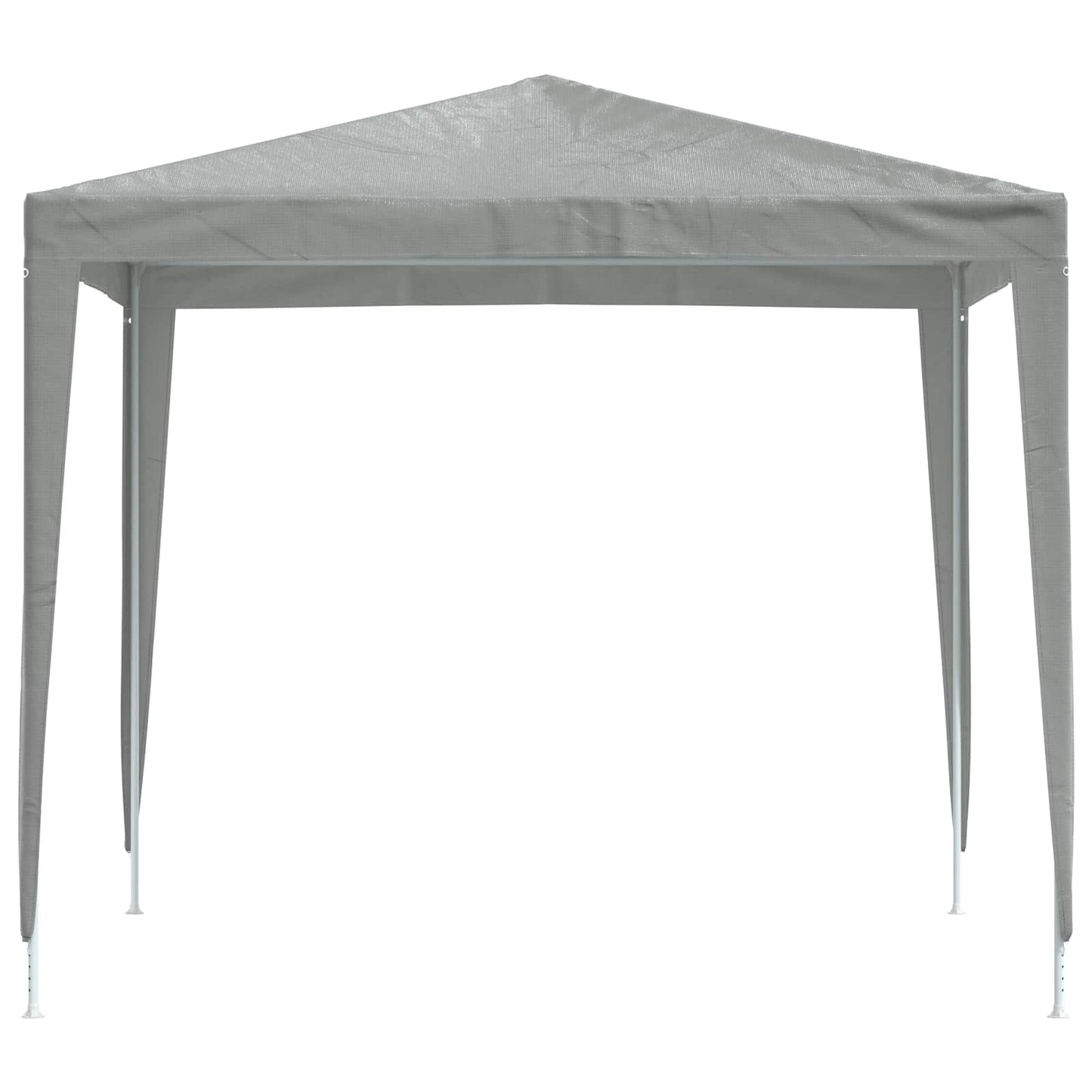 vidaXL Party Tent 250 x 250 x 240 cm Light Grey PE and Steel