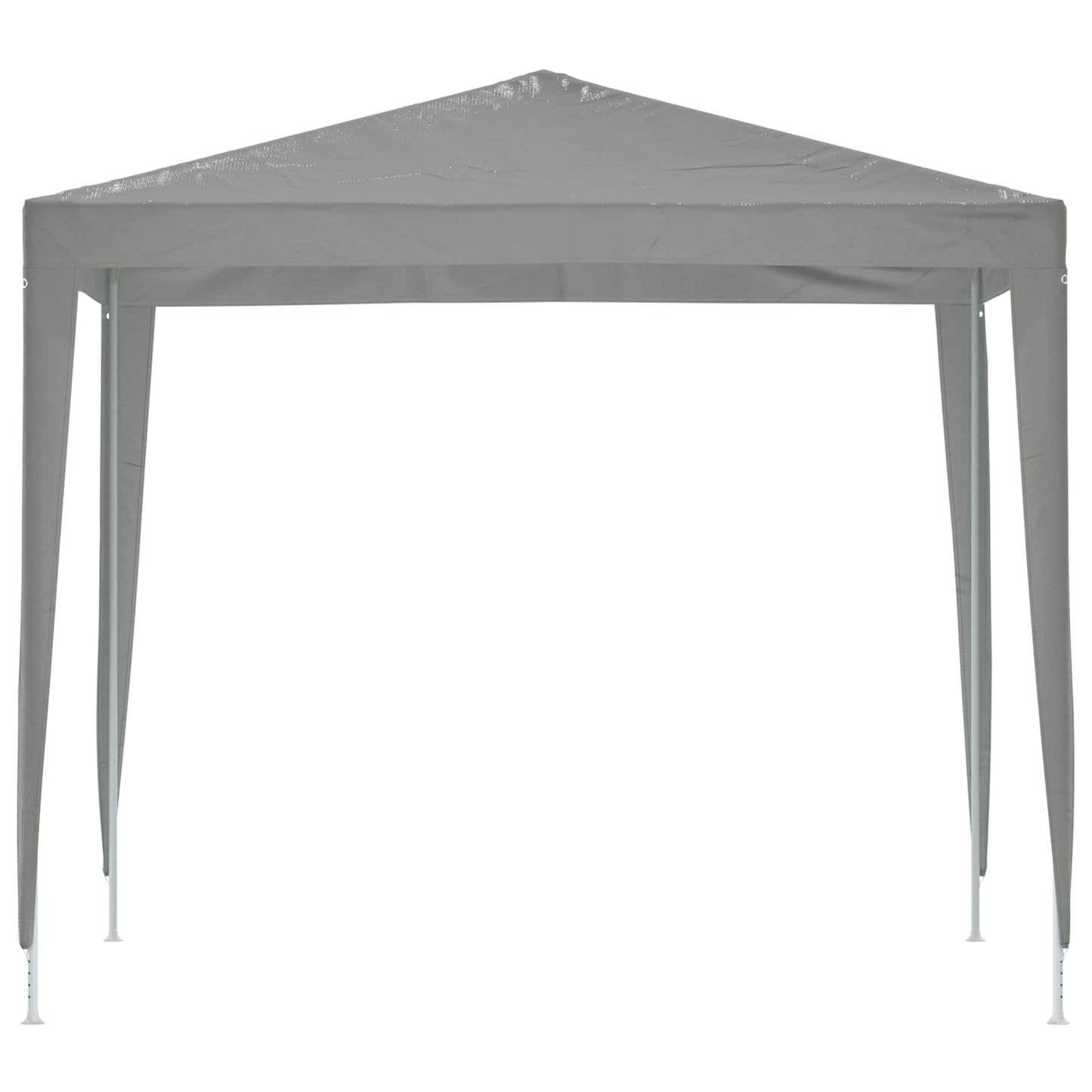 vidaXL Party Tent 250 x 250 x 240 cm Light Grey PE and Steel