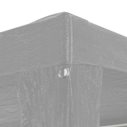 vidaXL Party Tent Light Grey 300 x 300 x 255 cm PE and Steel